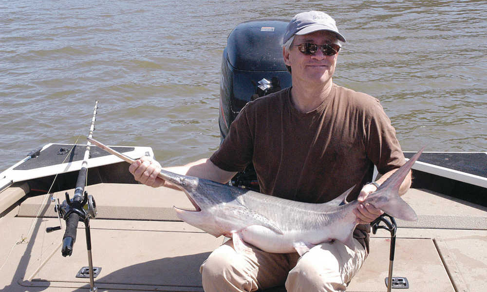 Outdoors: Big fish: Paddlefish snagging at Lake of the Ozarks (5/28/14)
