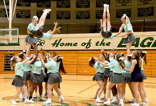 Cheer teams excited for new season, Sports